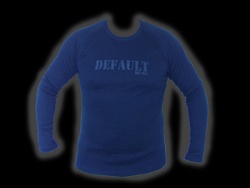 Stencil Logo Black Longsleeve Tee